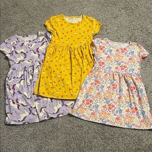 Lot of 3 girls dresses size M 7-8